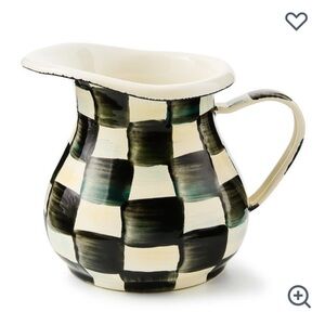 Mackenzie Child Courtly Check Creamer